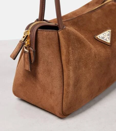 Prada Medium suede shoulder bag 6