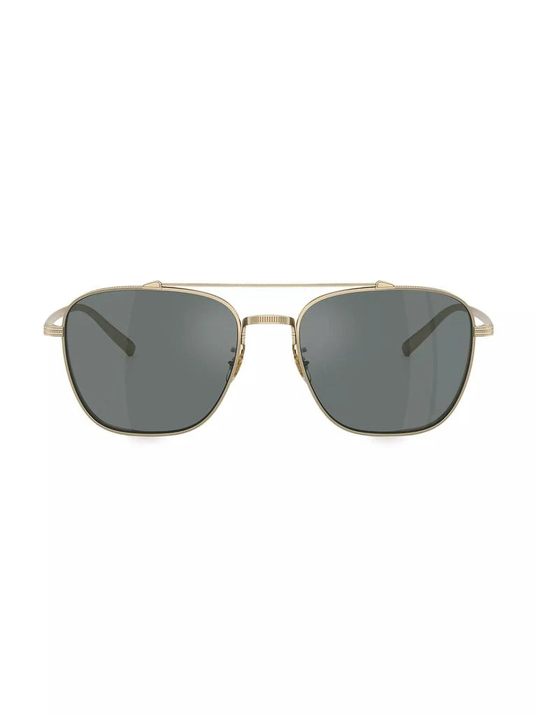 Oliver Peoples 55MM Aviator Sunglasses 2