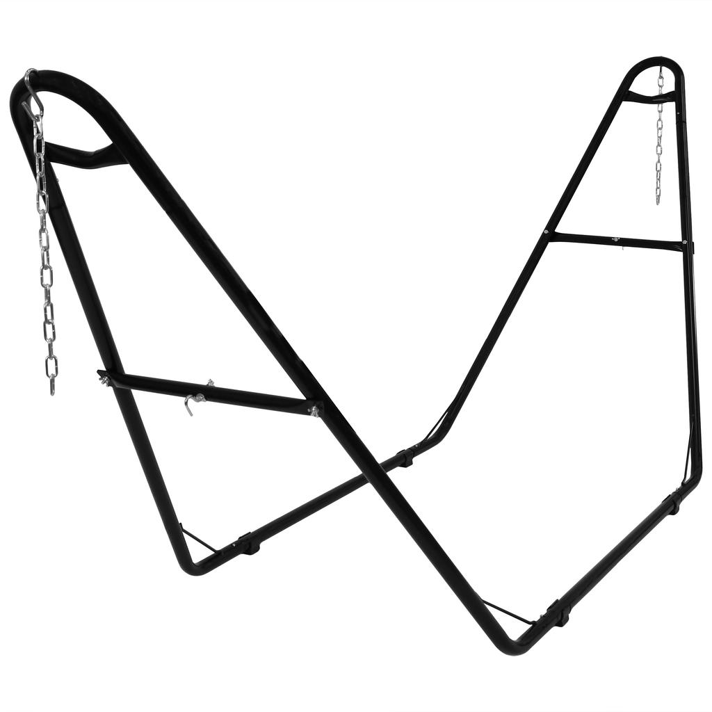 Sunnydaze Heavy-Duty Universal Multi-Use Heavy-Duty Steel Hammock Stand for 9 to 14 Feet Hammocks - 550 lb Weight Capacity