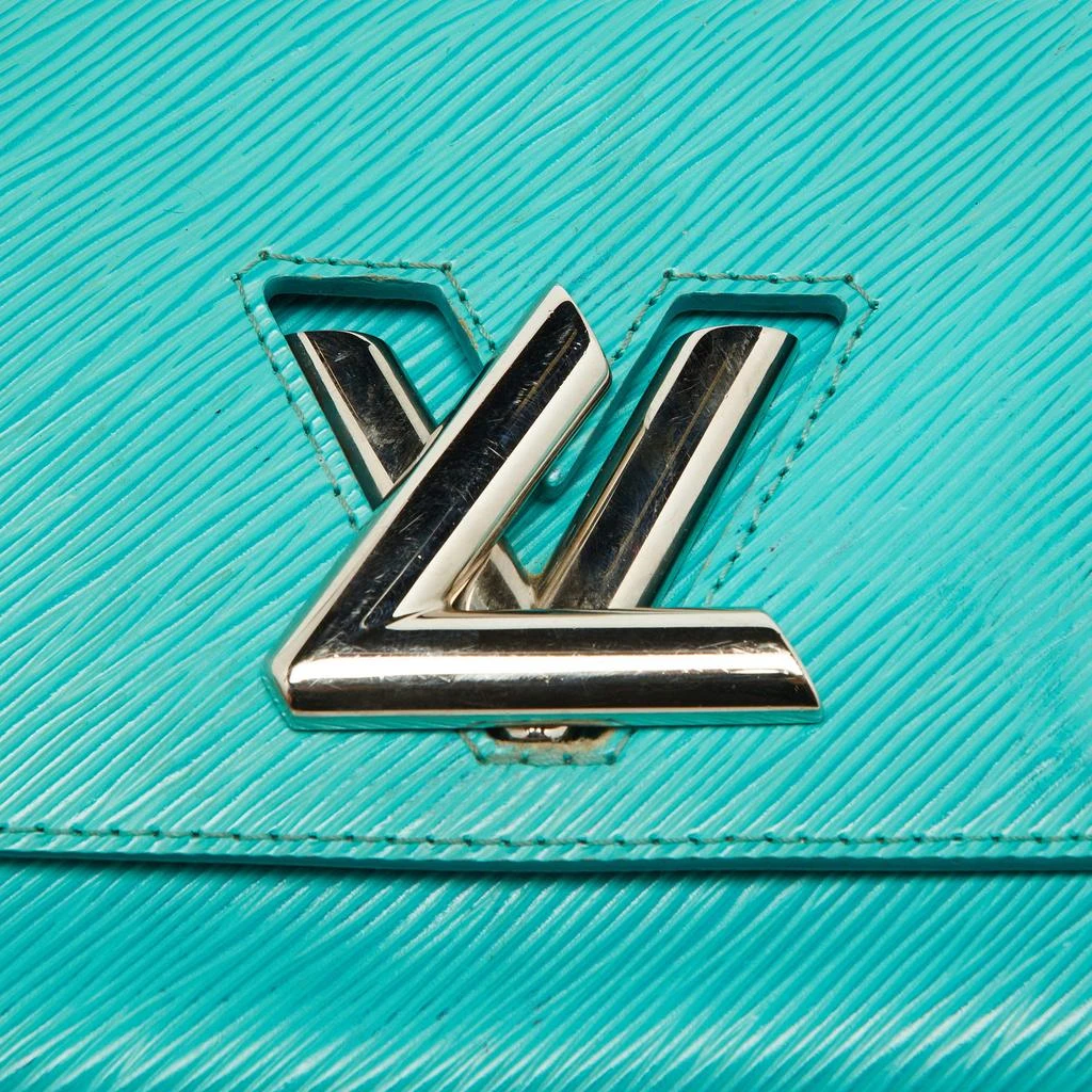 Louis Vuitton Louis Vuitton Turquoise Epi Leather Twist PM Bag 5