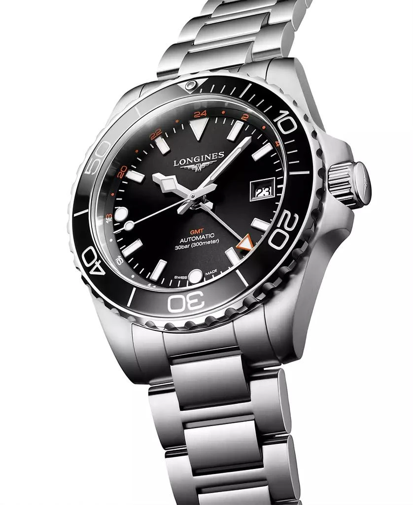 Longines Men's Swiss Automatic HydroConquest Stainless Steel Steel Bracelet Watch 41mm 2