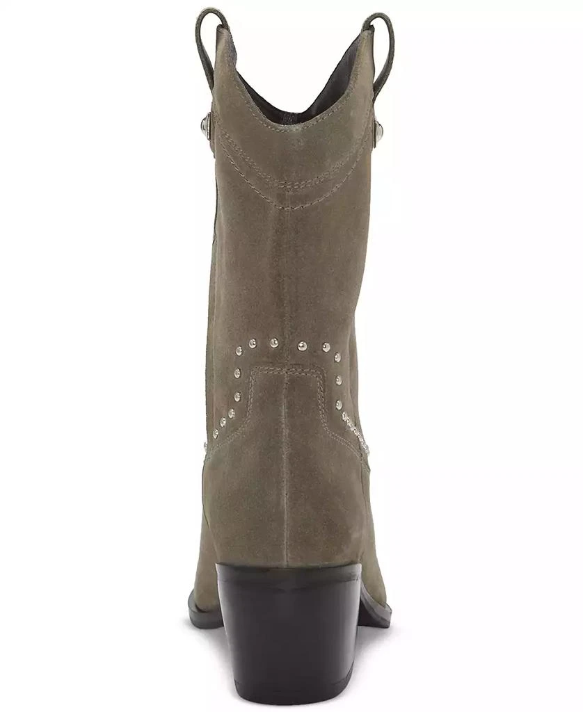 Lucky Brand Women's Cesiet Studded Cowboy Boots 3