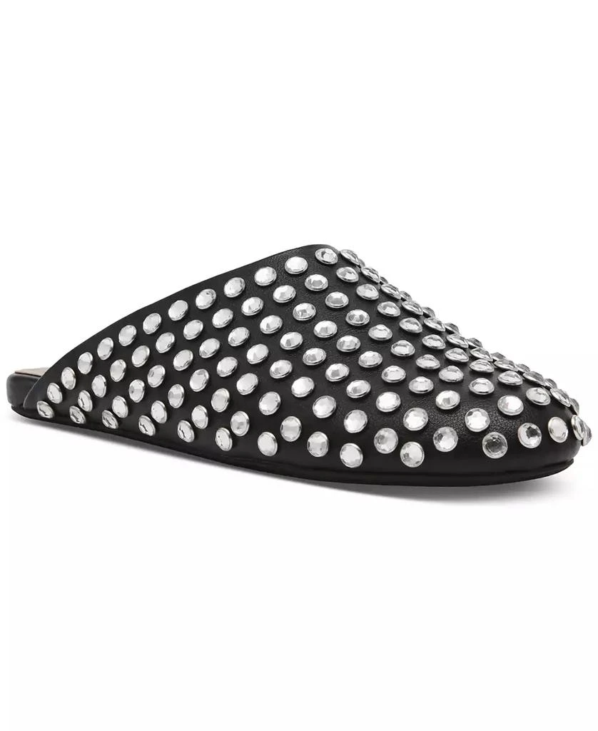 Steve Madden Women's Glimmer Embellished Slide Mule Clogs 1