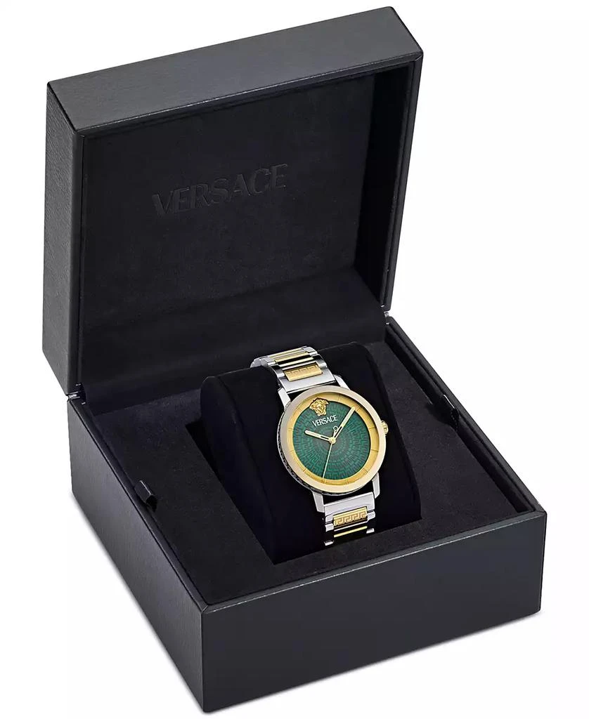 Versace Men's Swiss Two-Tone Stainless Steel Bracelet Watch 40mm 4
