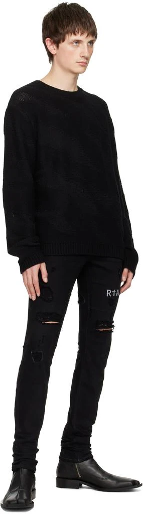 RTA Black Creed Sweater 4