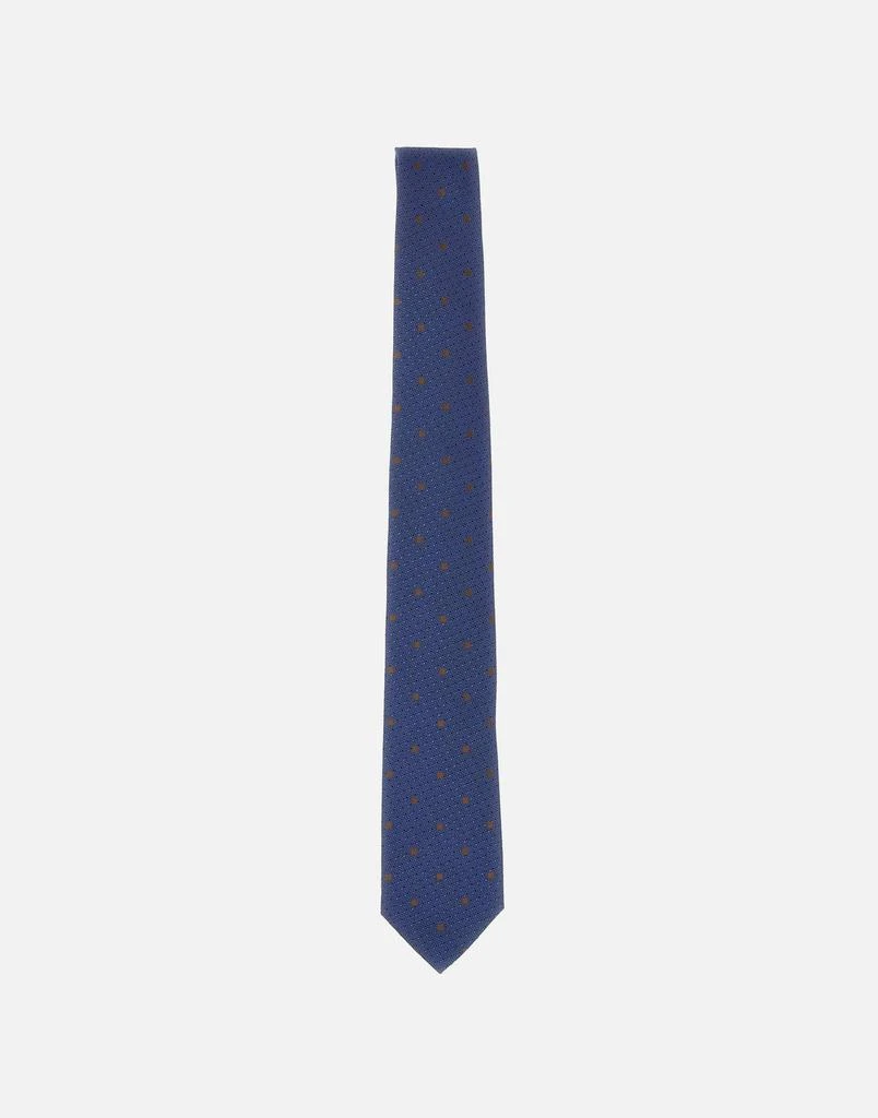 BARBA Jacquard-effect tie 1