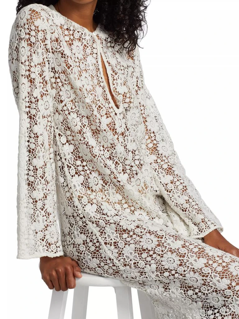 Nili Lotan Della Lace Maxi Dress 6