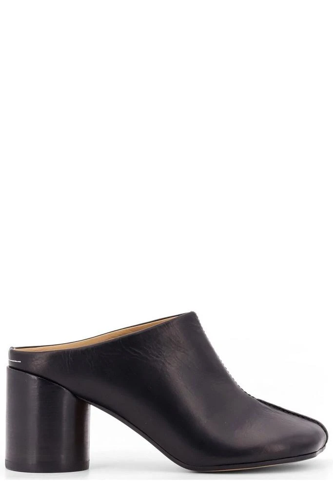 MM6 MM6 Maison Margiela Asymmetric Toe Slip-On Mules 1