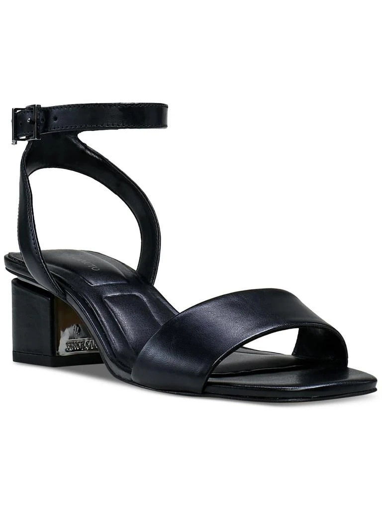 Vince Camuto Acaylee Womens Leather Ankle Strap Heels 1