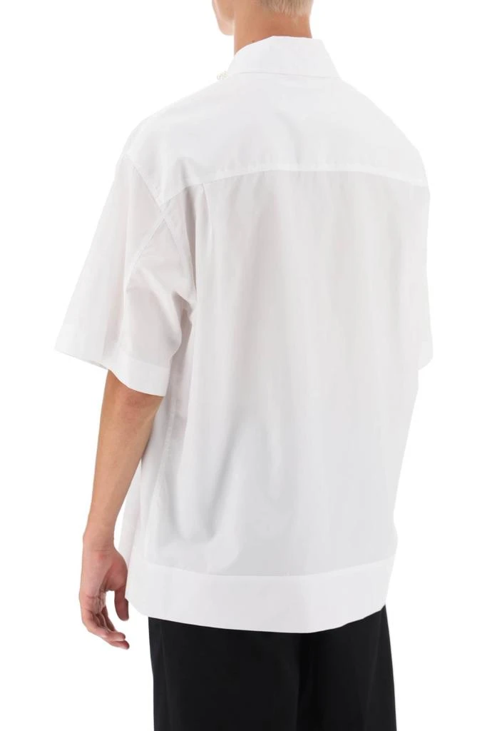Simone Rocha Simone rocha oversize shirt with pearls 3