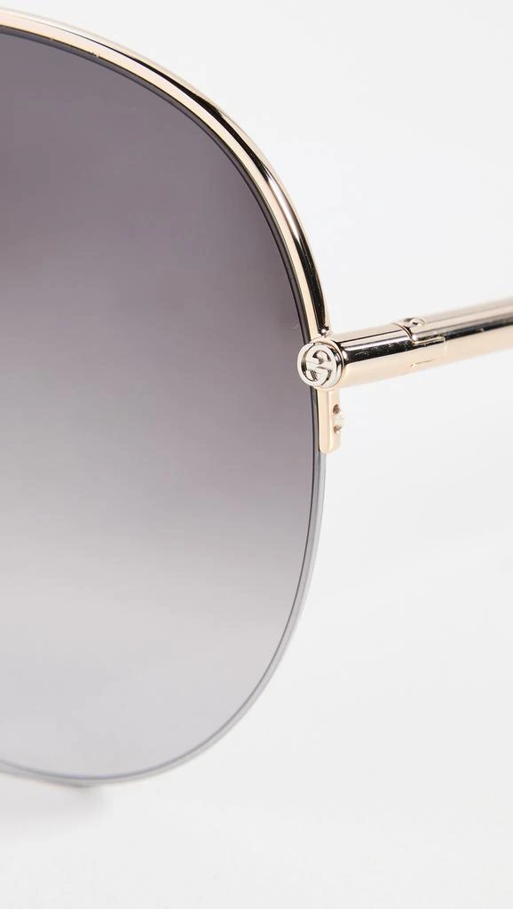 Gucci Oval Sunglasses 4
