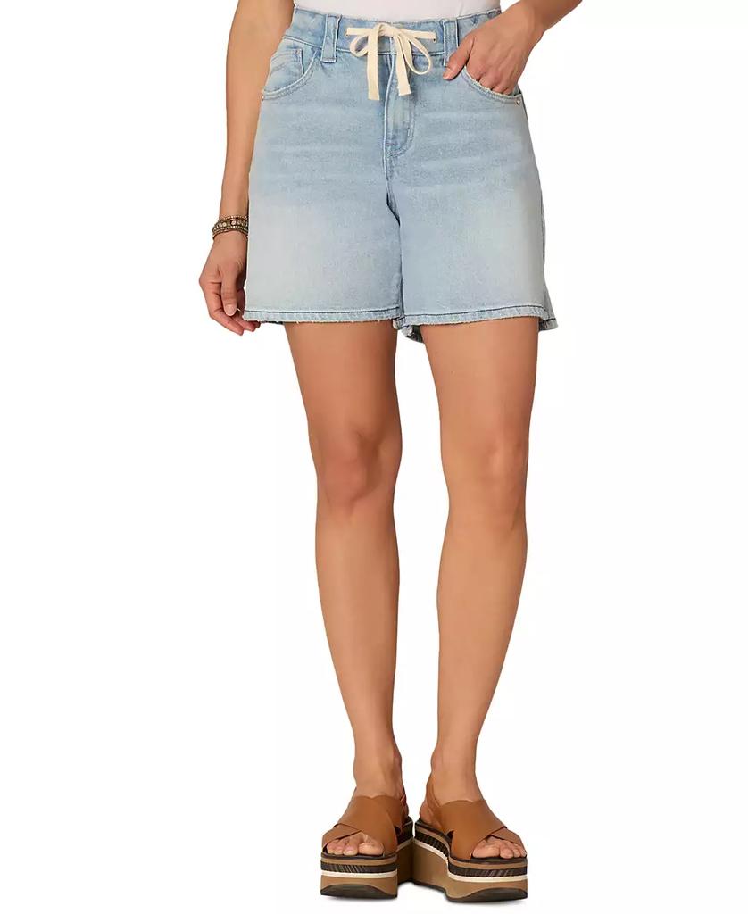 Democracy Petite "Ab" Leisure Skyrise Drawstring Shorts