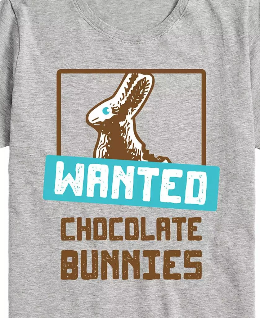 Hybrid Toddler Boys Wanted Chocolate Bunnies Easter Graphic T-Shirt 3