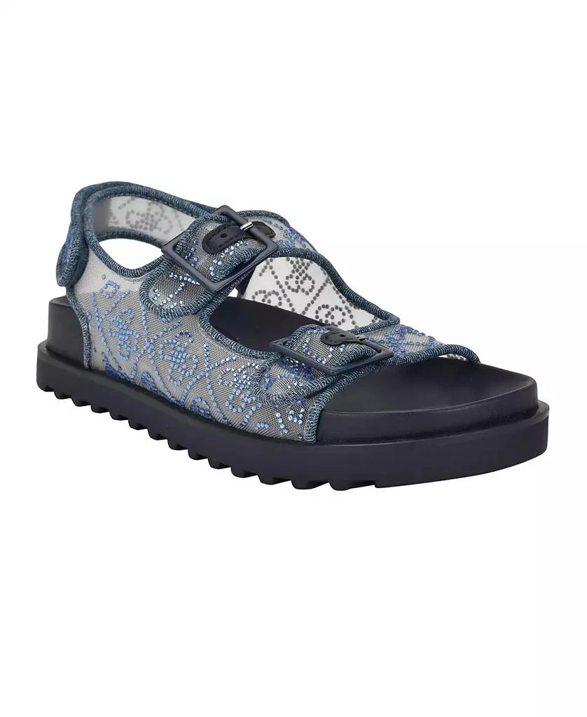 GUESS Women's Frella Round Toe Sandals 1