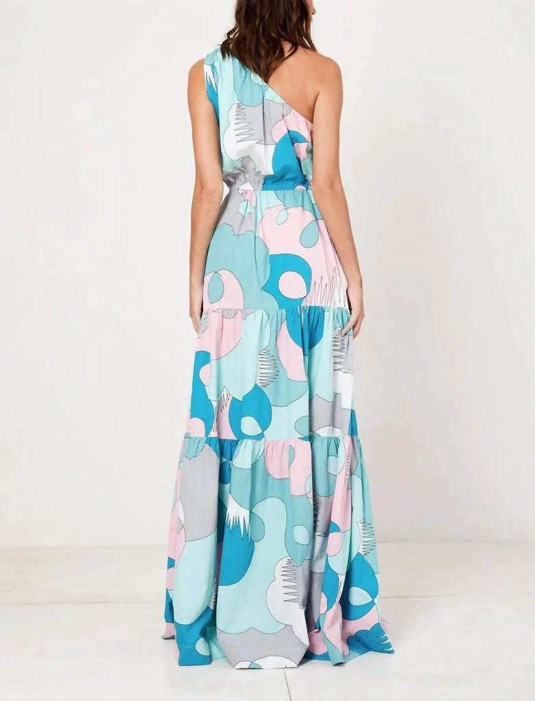 long sleeve floral maxi dress uk Aurora Bloom Multi Cut Out Floral Long Sleeve Dress