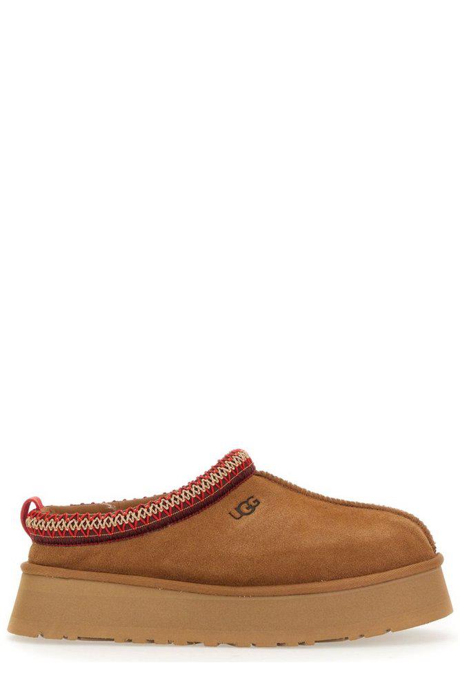 UGG UGG Tazz Contrast-Stitch Round Toe Slippers