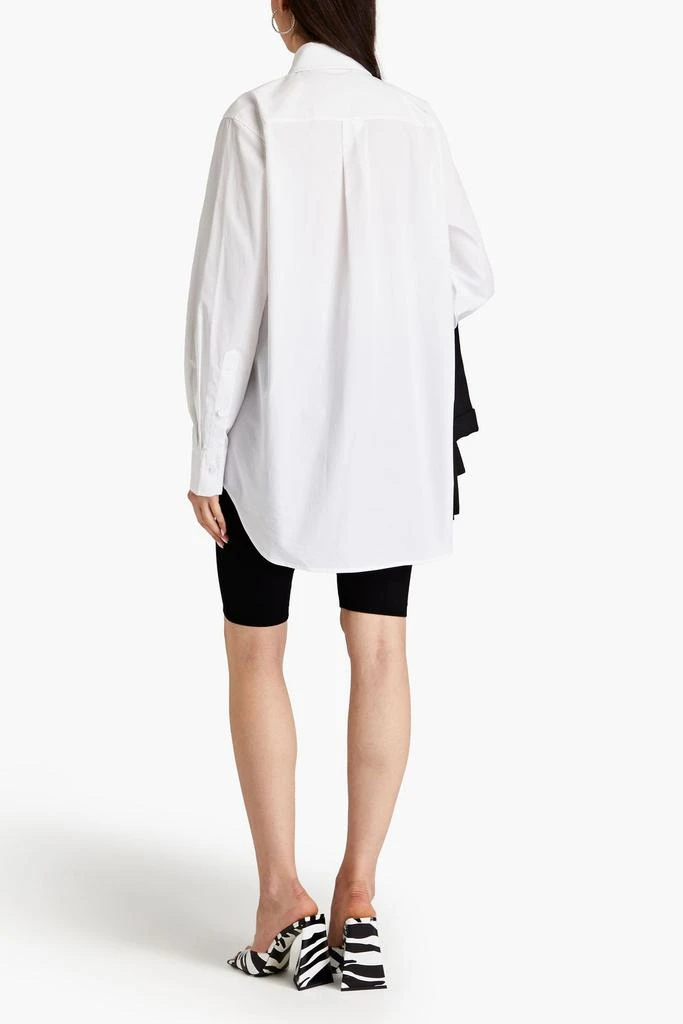 AREA Pintucked cotton-poplin shirt 3