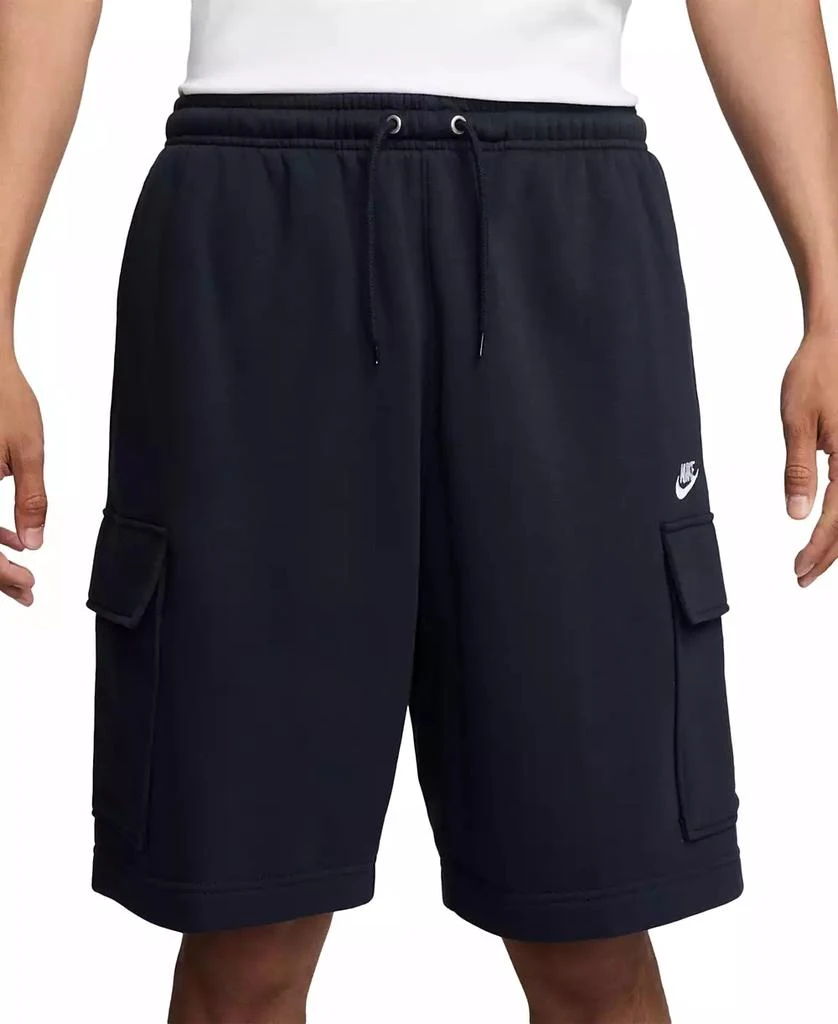 NIKE Club Men's Brushed Fleece Cargo Shorts 1