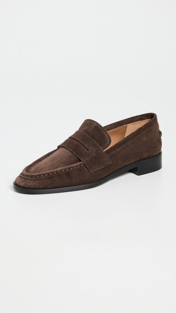 ATP ATELIER Airola Walnut Suede Flats