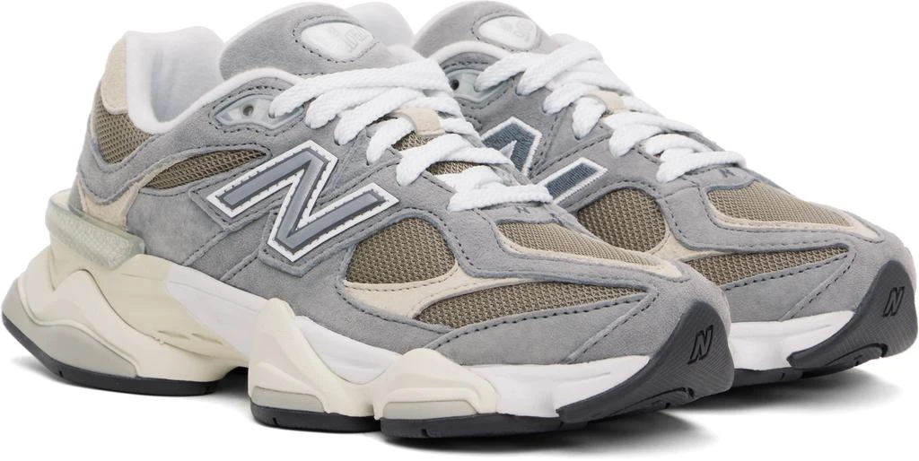 New Balance Gray & Beige 9060 Sneakers 4