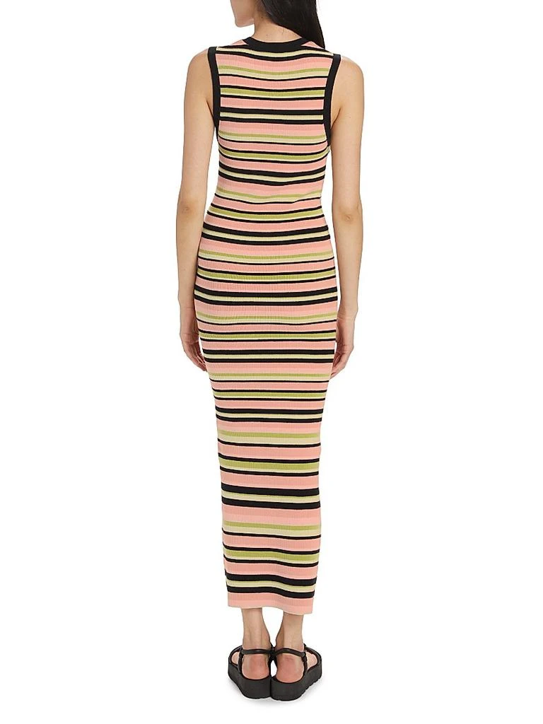 ATM Anthony Thomas Melillo Striped Knit Maxi Dress 5