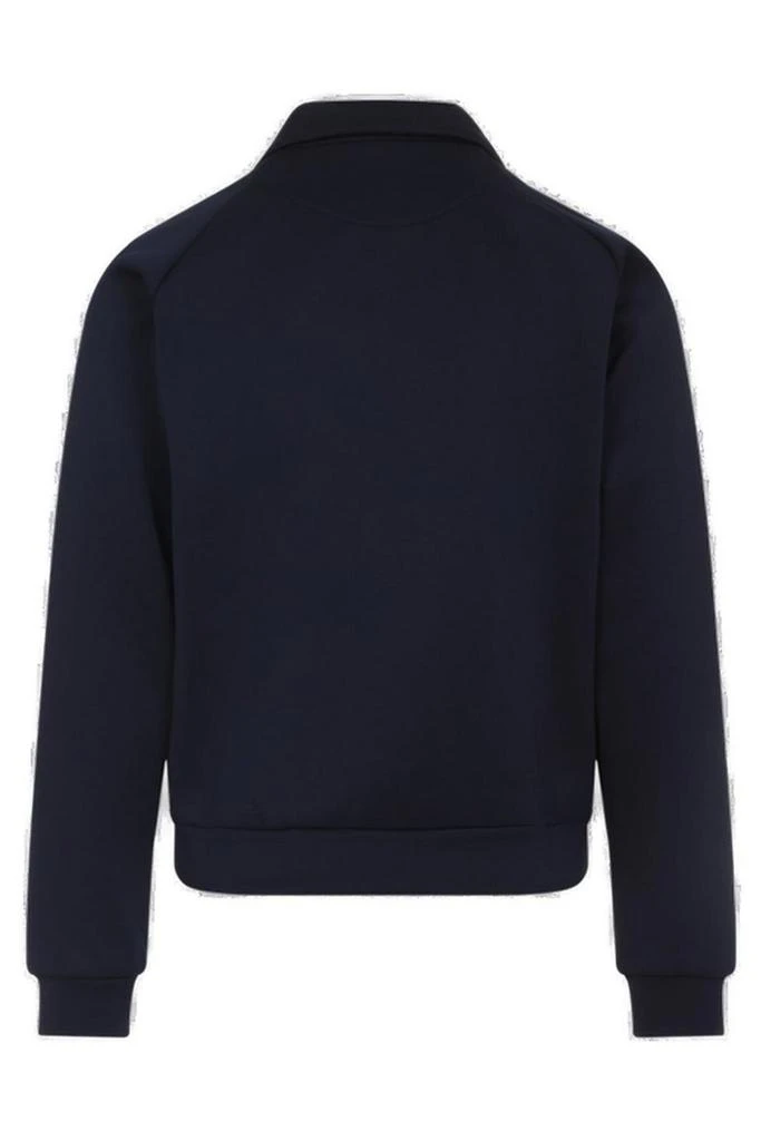 Prada Prada Logo Detailed Zipped Sweatshirt 2