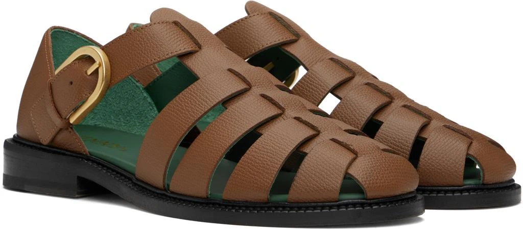 VINNY’s Brown Fisherman Sandals 4