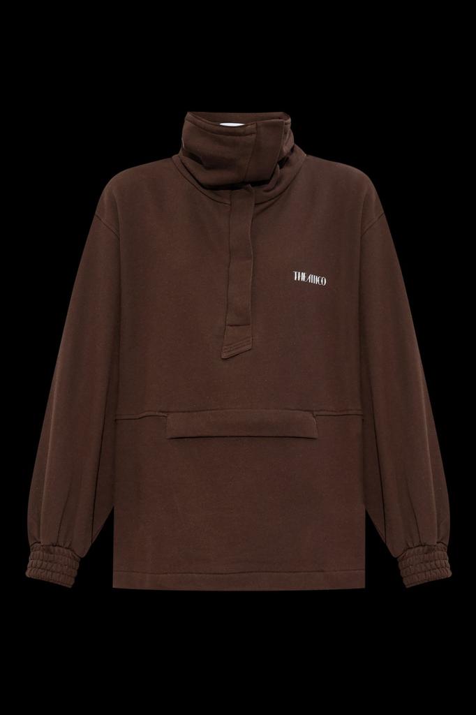 The Attico The Attico Zipped Neck Sweater