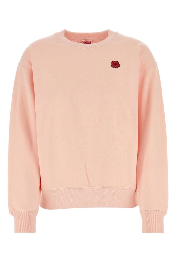 Kenzo Pastel Pink Cotton Sweatshirt 1