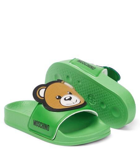 Moschino outlets kids slides