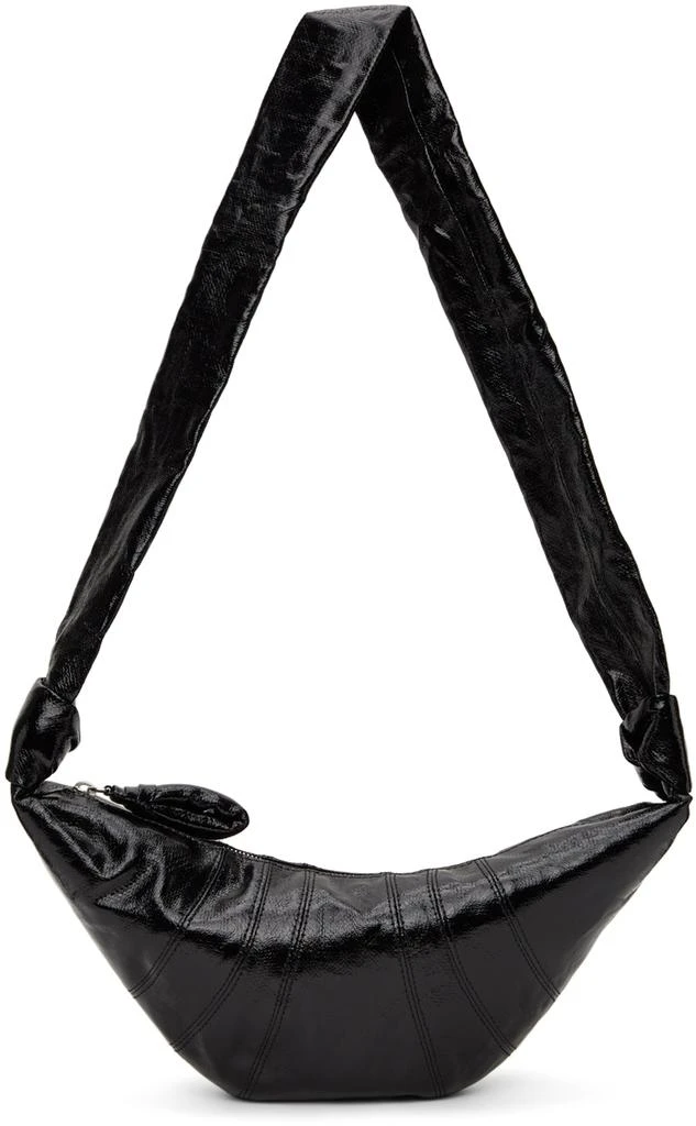 Lemaire Black Small Croissant Bag 4