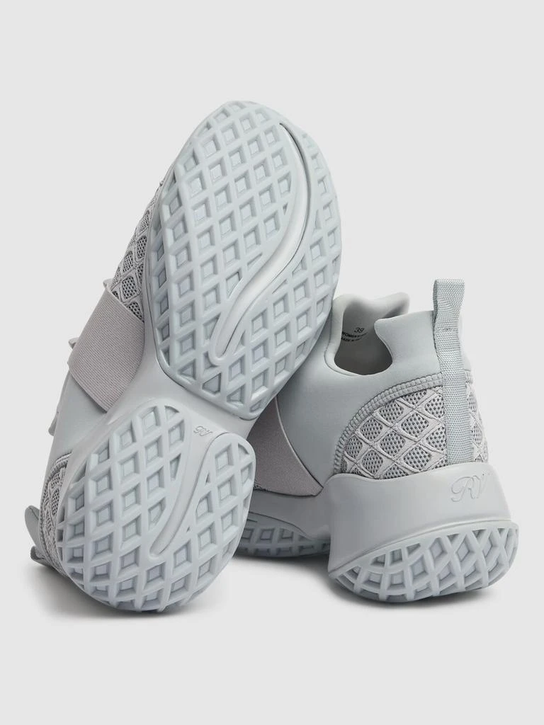 Roger Vivier Viv Run Cotton & Mesh Sneakers 5