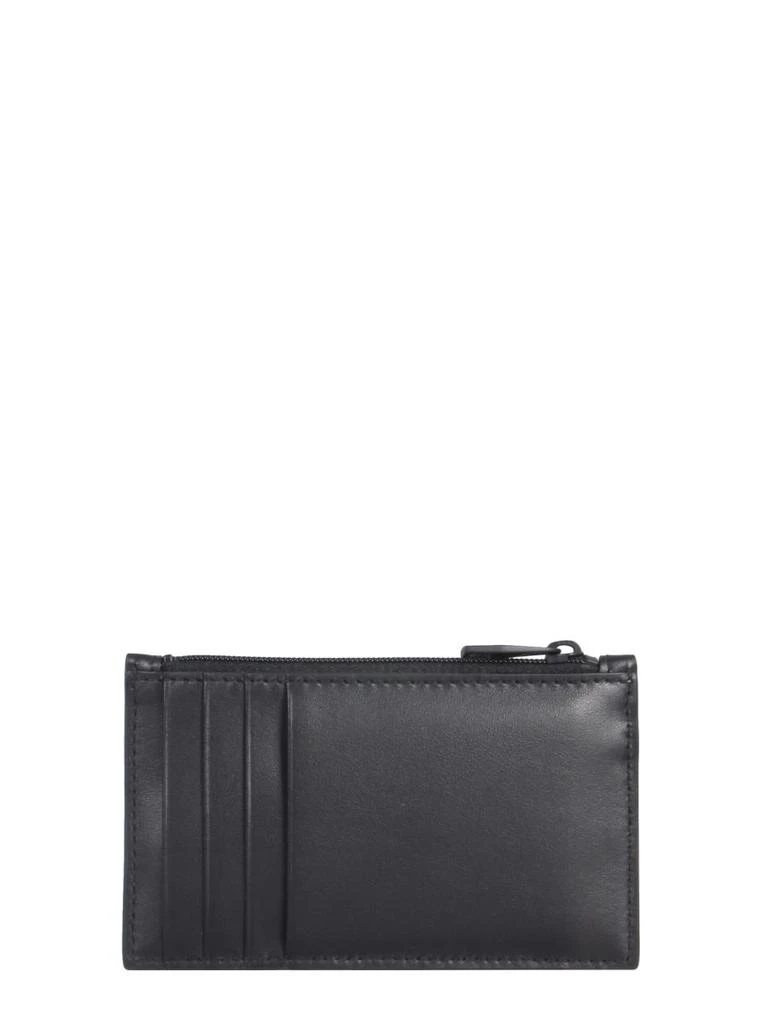 Alexander McQueen Alexander Mcqueen Graffiti Leather Coin Purse 2