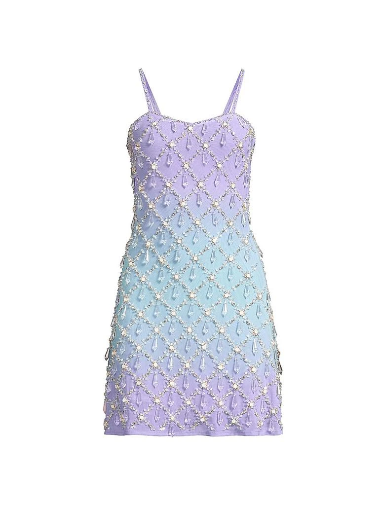Arabella Beaded Ombr Minidress  On Sale Now with Up to 63% Off | Discover  Exclusive Deals & Savings at BeyondStyle  Authentic Oceanus  contemporary|mini-length|print|dresses|sleeveless|a-line|women-owned or  founded|beaded|Women's|women's apparel ...