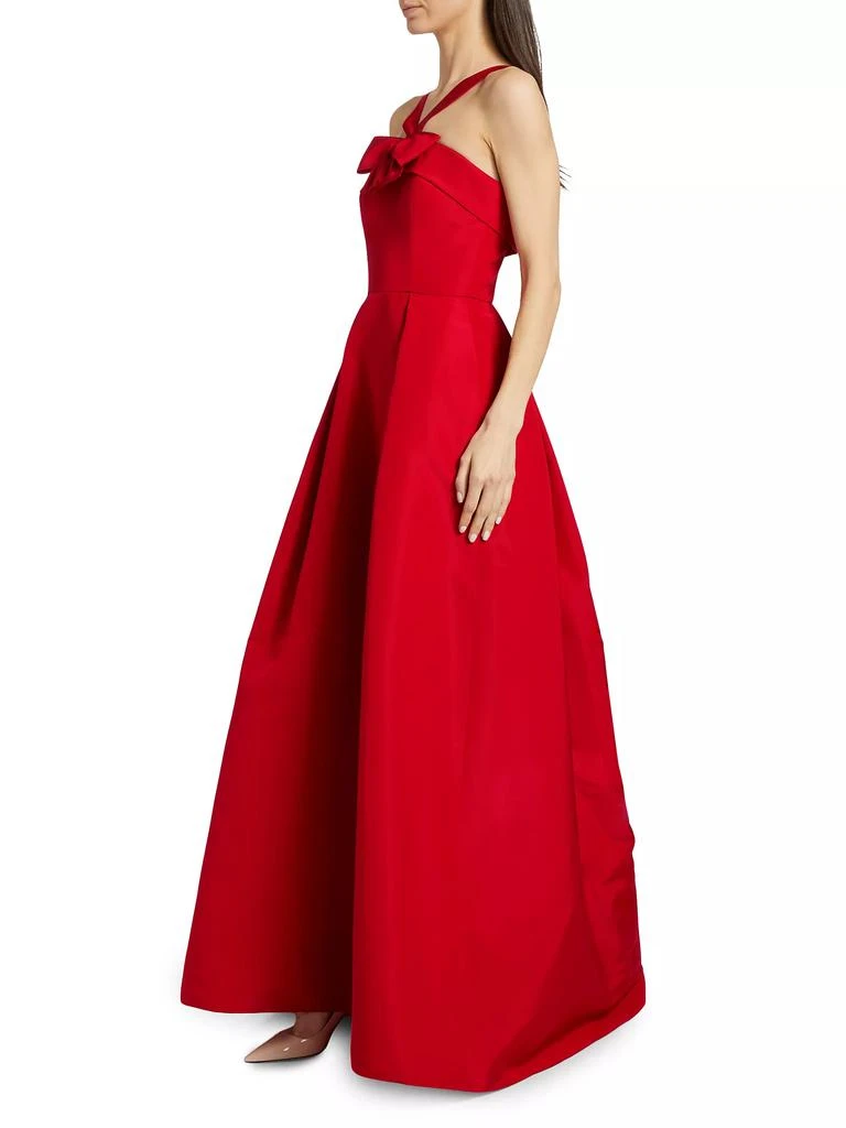 Alexia María Emma Silk Sleeveless Gown 4