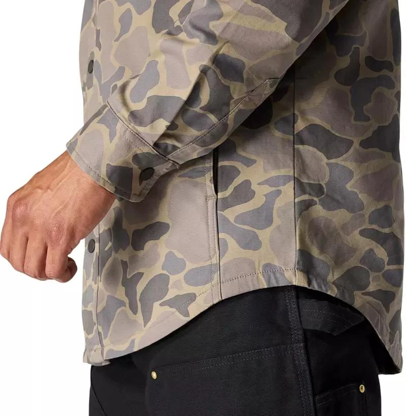 Carhartt Carhartt Men's Canvas Fleece Lined Shirt Jacket 9