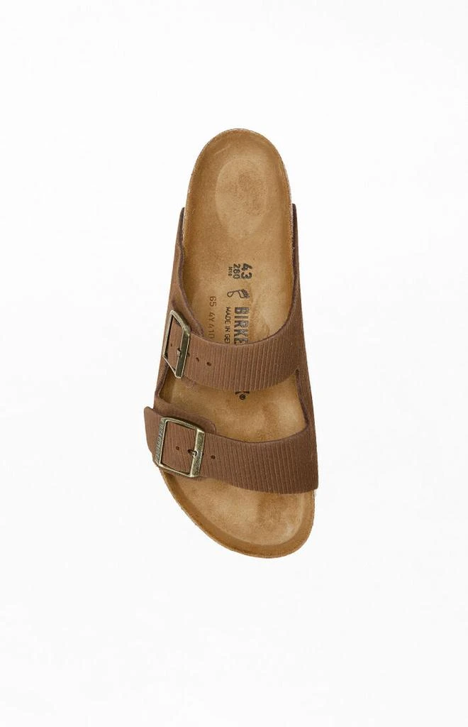 Birkenstock Arizona Corduroy Sandals Dark Tea 5
