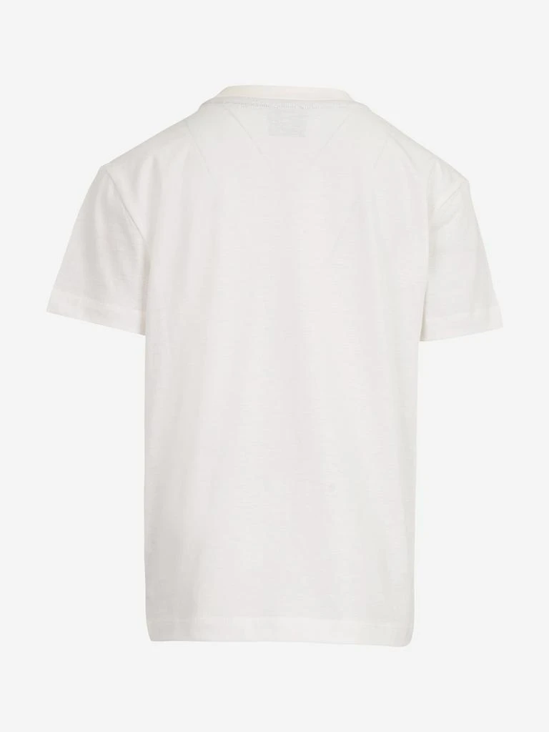ELEVENTY Kids Paisley T-Shirt in Ivory 2