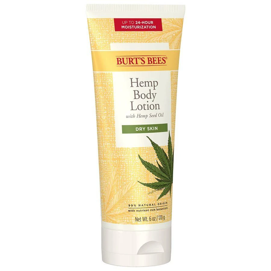 Burt's Bees Body Lotion for Dry Skin with Hemp Seed Oil 3