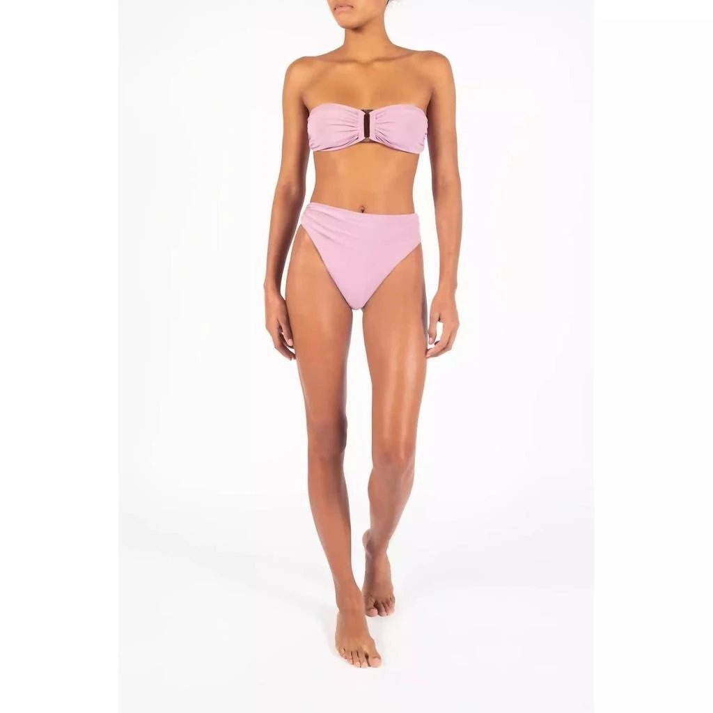 Anemos Anemos - Strapless Tortoise Bikini Top 1