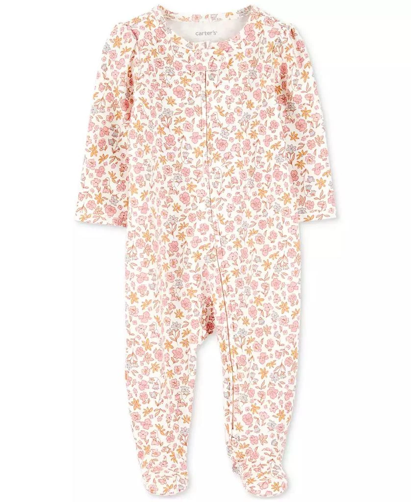 Carter
s Baby Girls Cotton Floral Sleep
Play