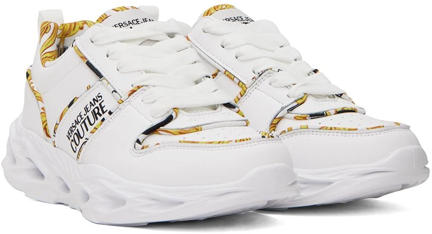 Versace White Okinawa Sneakers 4