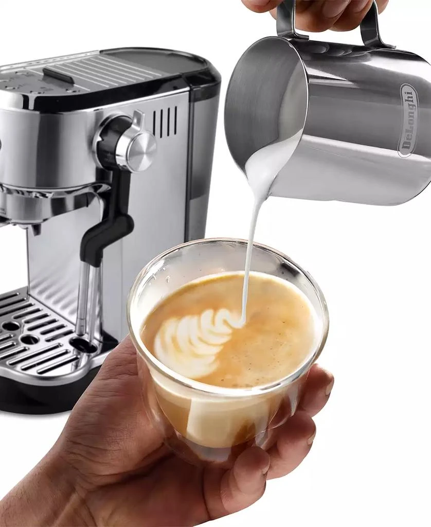 De'Longhi Dedica Maestro Plus Espresso Machine with Automatic Steam Wand 6
