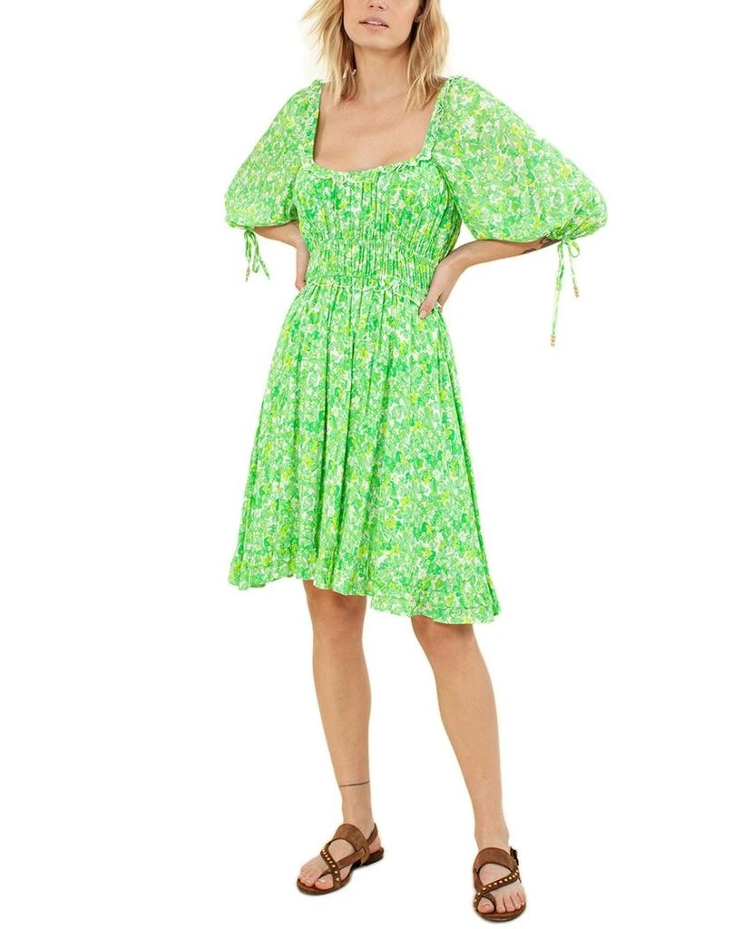 green emerald velvet dress Elsie Linen Maxi Dress