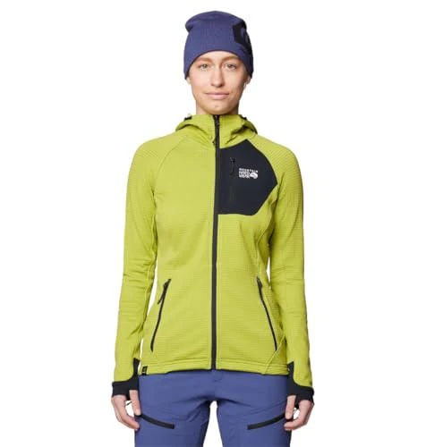 Mountain Hardwear Mountain Hardwear womens Polartec Power Grid Full Zip Hoody