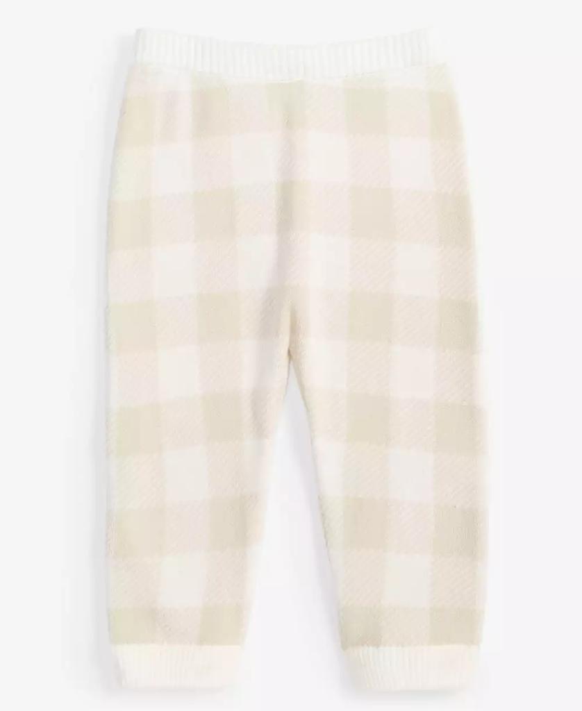 First Impressions Baby Cotton Check Pants, Created for Macy's