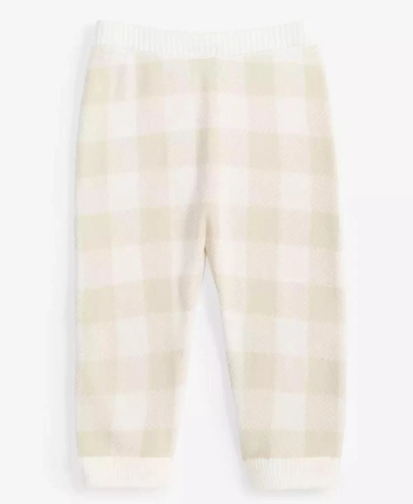 First Impressions Baby Cotton Check Pants, Created for Macy's 1