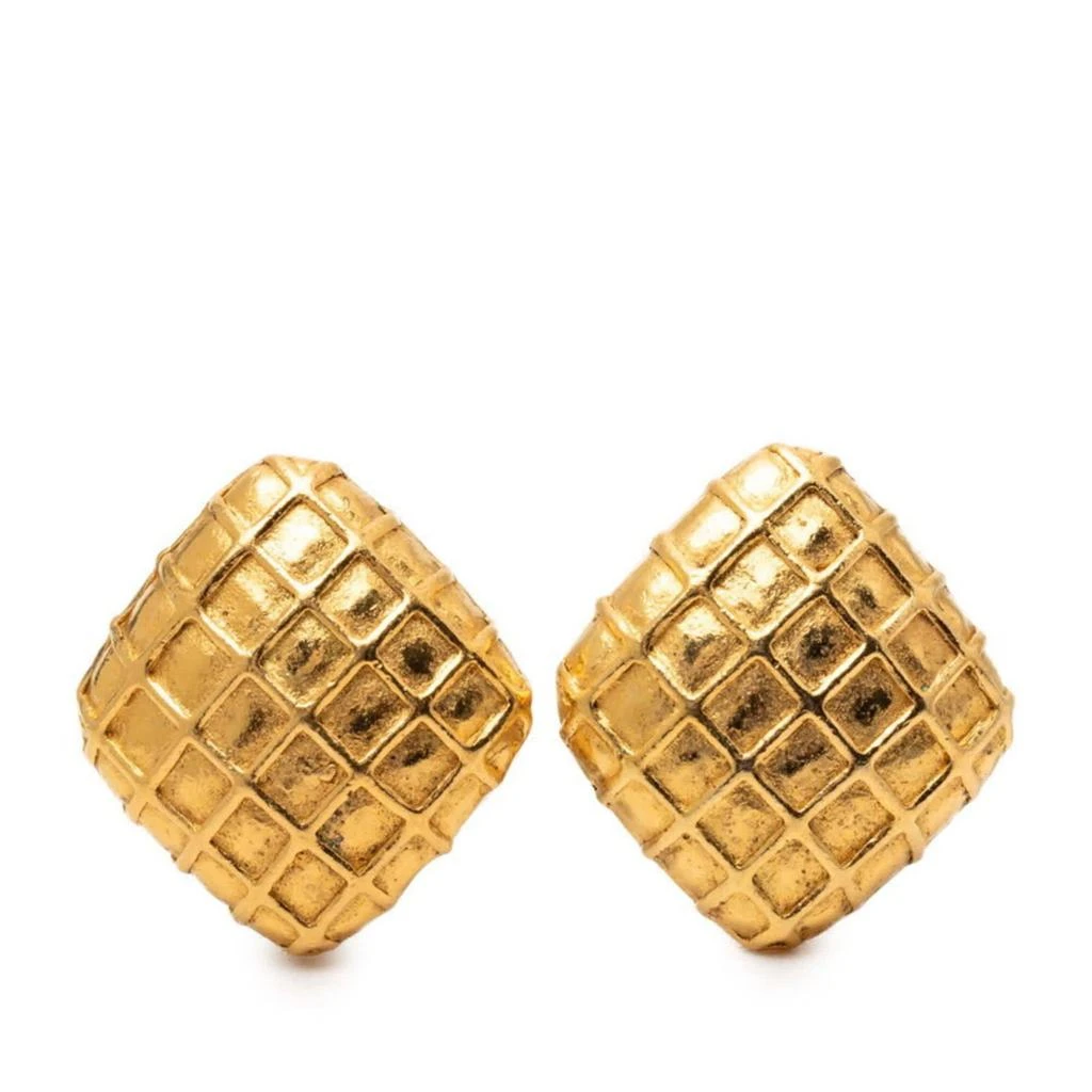 Chanel Plating Clip Earrings (Pre-Owned)