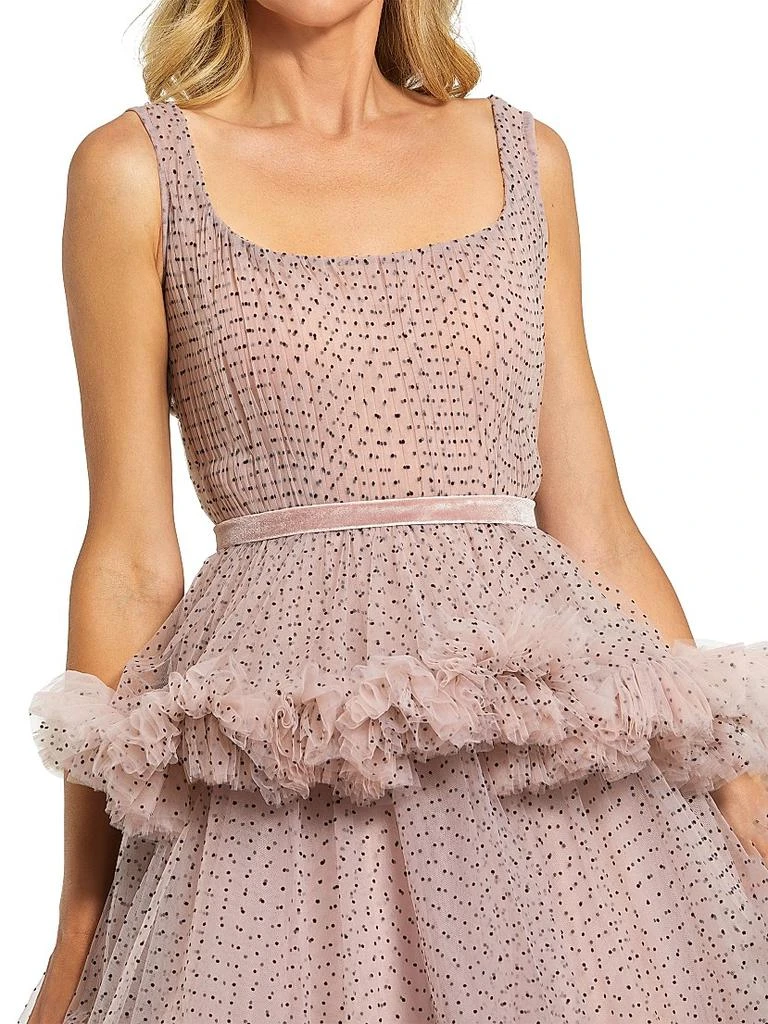 white christmas dresses Mac Duggal Embellished Sleeveless V-Neck A-Line Dress main image 1