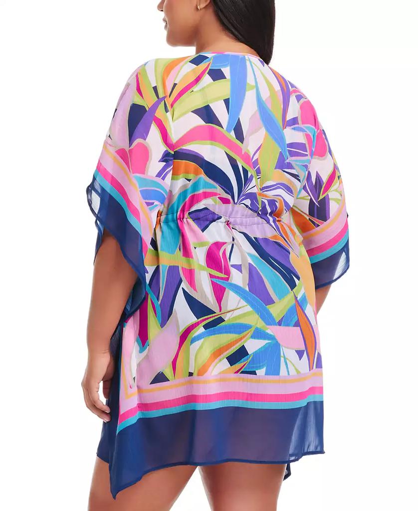 Bleu Rod Beattie Bleu Rod Beattie Plus Size Living Color Caftan Cover-Up